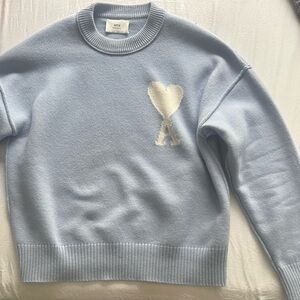 Ami Paris Ami de coeur wool jumper